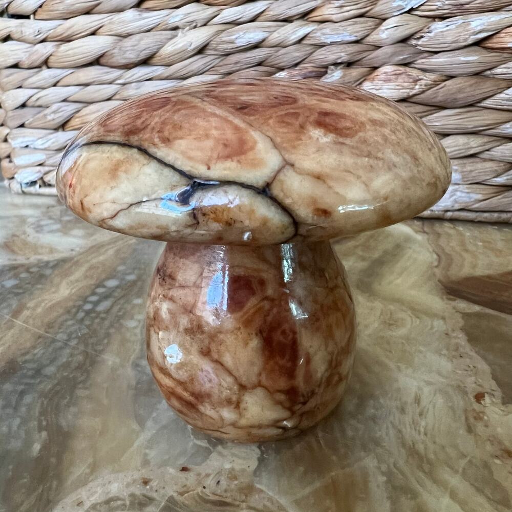 Mushroom Stone Paperweight - Picture 3 of 7